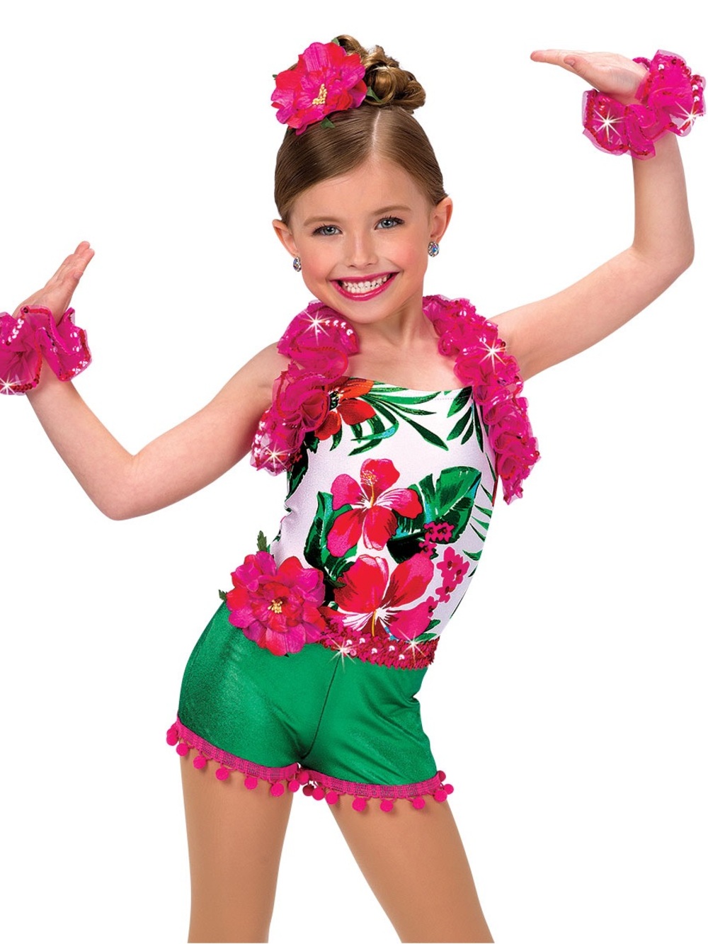 Hawaii Hula Dance Caribbean Tropical Costume small